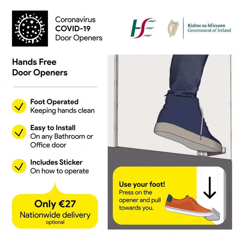 coronavirus hands free door openers